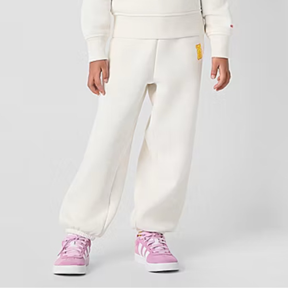 HARIBO Unisex  Cream Sweatpants/Joggers with Elastic Waist & Cuffs XS (6/6X) NWT